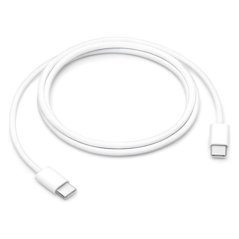 Apple 60W USB-C 충전 케이블, 1m, 화이트, 1개