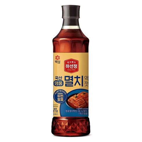 하선정 국산명품 멸치액젓, 1kg, 1개