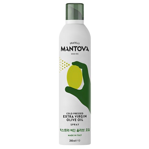 만토바 엑스트라버진 올리브오일 스프레이, 200ml, 1개
