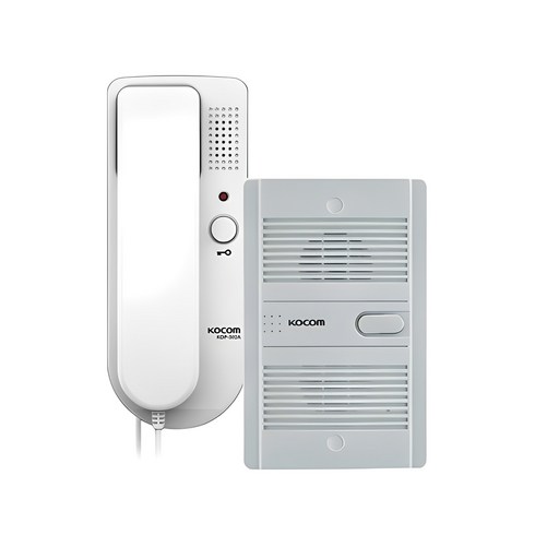 코콤 인터폰 + 현관 자기 세트, KDP-502A, DS-2N