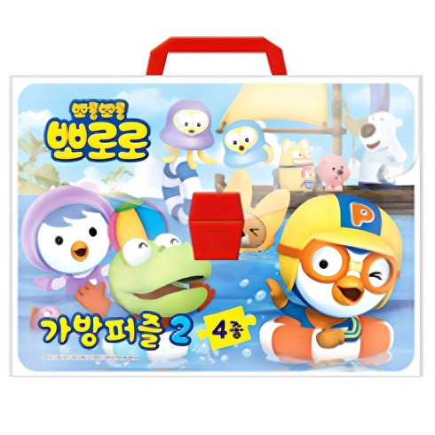 뽀롱뽀롱 뽀로로 가방퍼즐 2(4종), 키즈아이콘