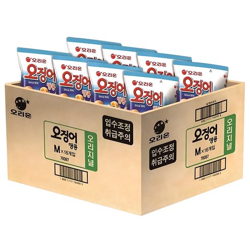 오징어땅콩, 98g, 16개