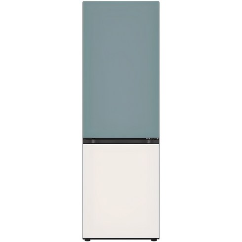 [색상선택형] LG전자 오브제 344L 빌트인 메탈 모던엣지 2도어 냉장고 방문설치, Q343MTEF33