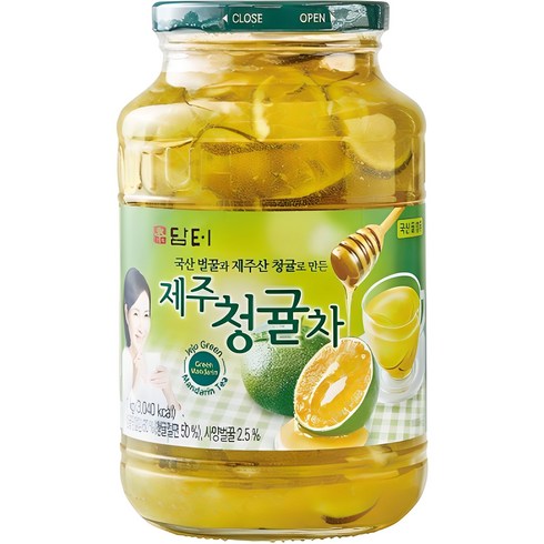담터 제주 청귤차, 1kg, 1개입, 1세트
