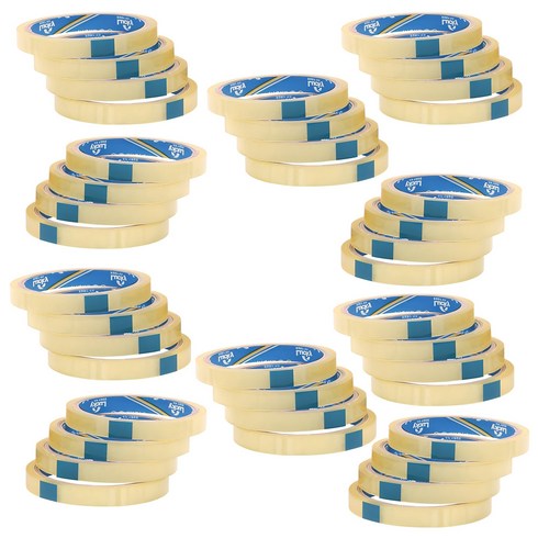 코멧 물레방아 리필용 다용도 테이프 12mm*25M*40P, 40개