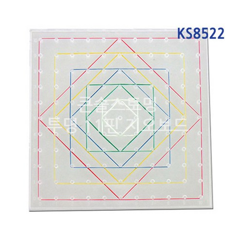 큰솔스토밍 투명11핀 지오보드, KS8522, 1개