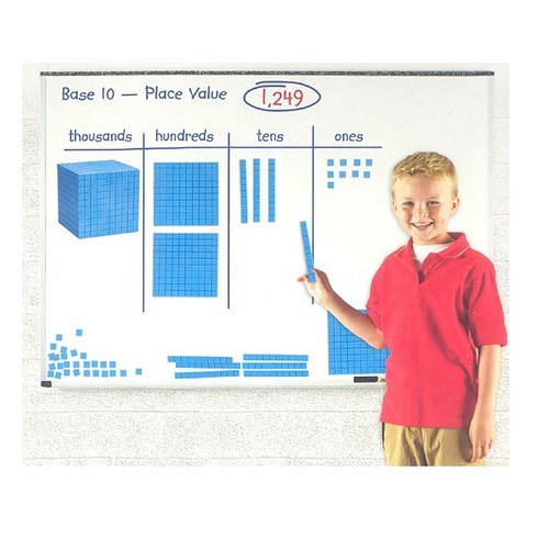 [Learning Resources] 특대형 자석 수모형 Giant Magnetic Base Ten Set, 1개