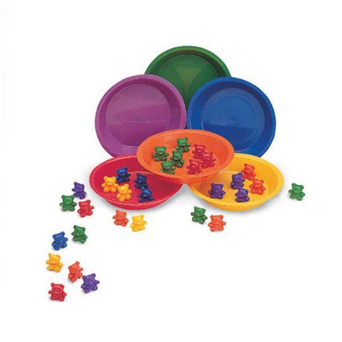 [Learning Resources] 아기 곰 분류 세트 Baby Bear™ Sorting Set, 1개