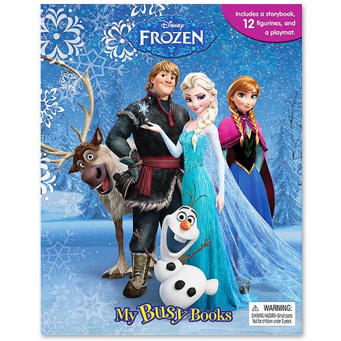 Disney Frozen my busy Book 겨울왕국 비지북, Phidal Publishing