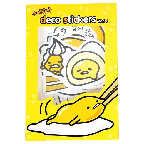 구데타마 데코 스티커, 랜덤 발송, 1세트