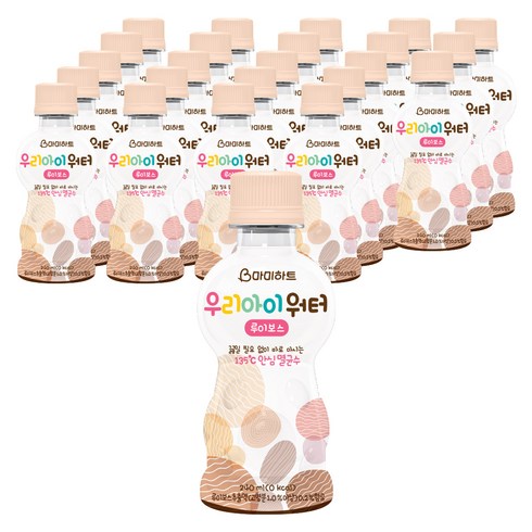 마미하트 우리아이 워터 멸균수 240ml, 루이보스, 24개