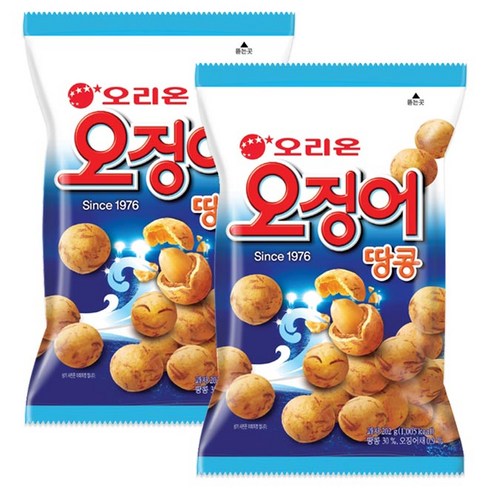 오징어땅콩, 202g, 2개