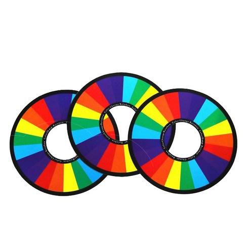 400magic 무지개컬러 CD 체인지 마술도구, 6개