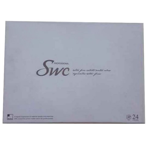 신한화구 전문가 수채화물감 SWC, 15ml, 24색