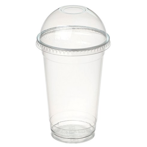 커피촌 16온스 92파이 PET컵 + 돔뚜껑, 470ml, 100개, 1세트