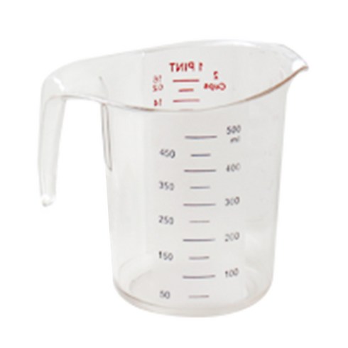 폴리카보네이트 계량컵, 투명, 500ml, 1개