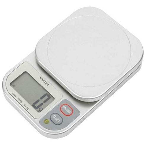 드레텍 디지털 전자저울, 3kg, 혼합색상, KS-308SV
