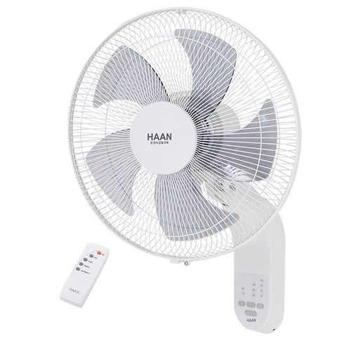 한경희생활과학 벽걸이형 리모컨 선풍기, HEF-4800RC