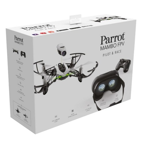 Parrot 맘보 미니드론 FPV풀세트 고글포함, Parrot 맘보 FPV, 1개