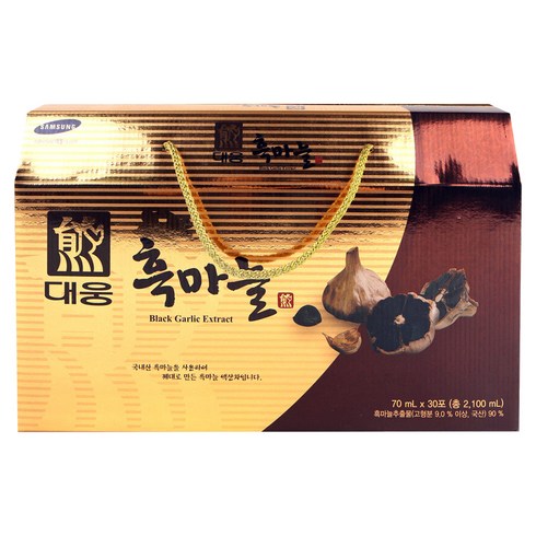 대웅 흑마늘즙, 30개, 70ml