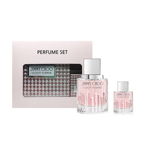 지미추 일리싯플라워 오 드 트왈렛 40 ml + 미니어처 4.5 ml 세트, 1세트