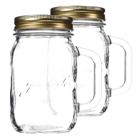 글라스락 캐닝머그, 750ml, 2개