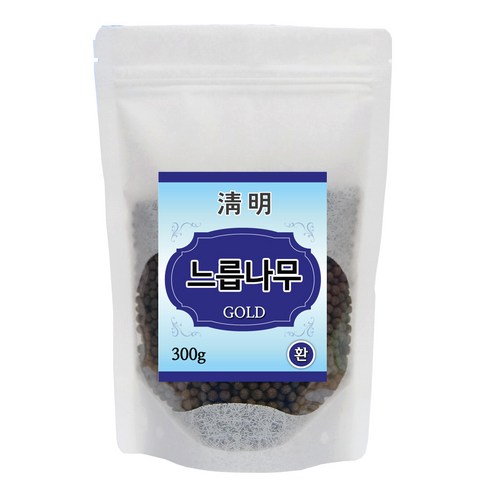 청명 느릅나무환 골드, 1개, 300g