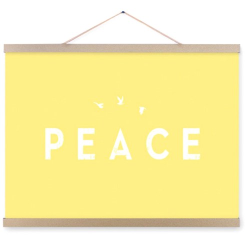 인테리어포스터10 peace, 옐로우