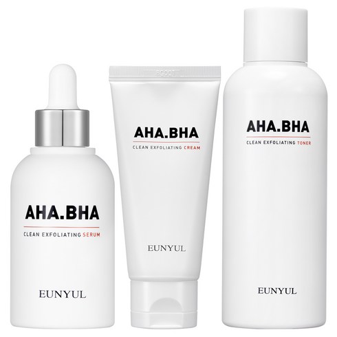 은율 아하바하 클린 엑스폴리에이팅 토너 180ml + 세럼 50ml + 크림 50ml 3종 세트, 1세트