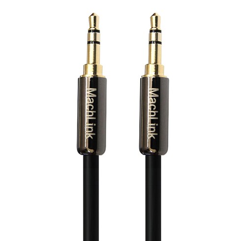 마하링크 3.5mm 3극 스테레오 AUX 고급형 오디오 케이블, ML-STH050(5M), 혼합 색상, 1개