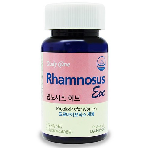 데일리원 람노서스 이브 유산균, 60정, 1개