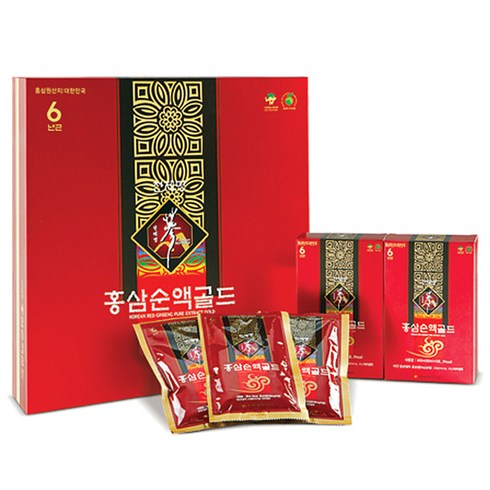 천제명홍삼 홍삼 순액 골드 60p 설 선물세트 + 쇼핑백, 60회분, 1세트