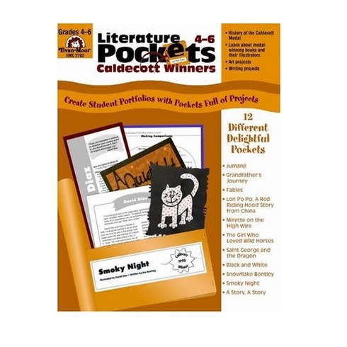 [Evan-Moor Corp]Literature Pockets Caldecott Winners For Grades 4-6 (Paperback), Evan-Moor Corp