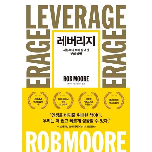 레버리지:자본주의 속에 숨겨진 부의 비밀, 다산북스, 롭 무어 저김유미