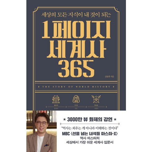 [빅피시]1페이지 세계사 365 : 세상의 모든 지식이 내 것이 되는, 빅피시, 심용환