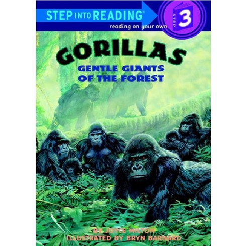 Gorillas : Gentle Giants of the Forest Step Into Reading Step 3 (Paperback), GoldenBooks