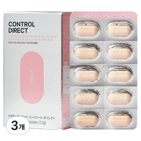 닥터디엣 컨트롤 다이렉트 72g, 3개, 60정