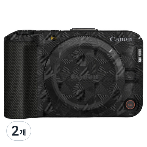 코엠스킨 캐논 EOS R50 V 카메라 스킨 보호 필름, 2개, 노르딕 블랙