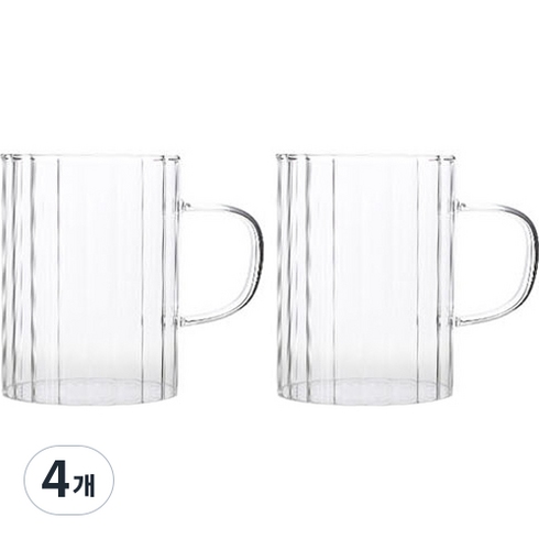 마카 VS M05 내열머그 300ml, 4개