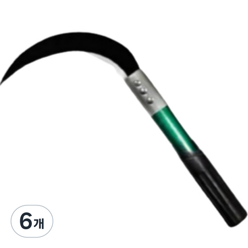 메리길드 벌초 강철 손잡이 낫, 6개