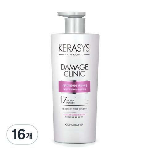 케라시스 데미지 클리닉 단백질 컨디셔너, 750ml, 16개