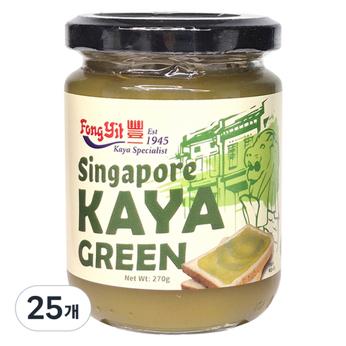 퐁잇 싱가포르 카야 그린, 270g, 25개