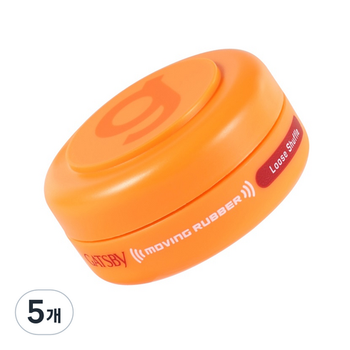 갸스비 무빙러버 루즈셔플 헤어왁스, 15g, 5개