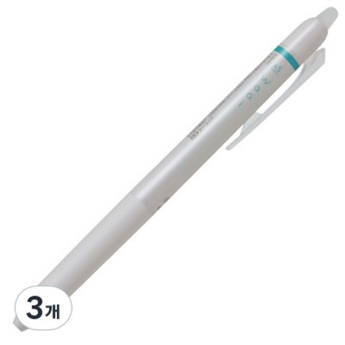 파이롯트 프릭션 WAAI 볼 노크 볼펜 0.5mm, 터콰이즈, 3개