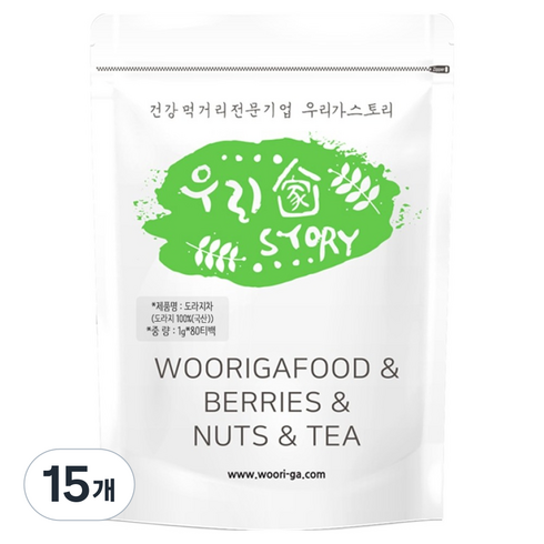 우리가스토리 도라지차, 1g, 15개, 80개입