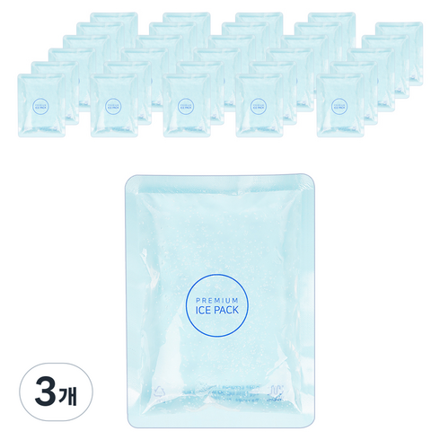 우림 완제품 젤 아이스팩 소, 30개입, 3개
