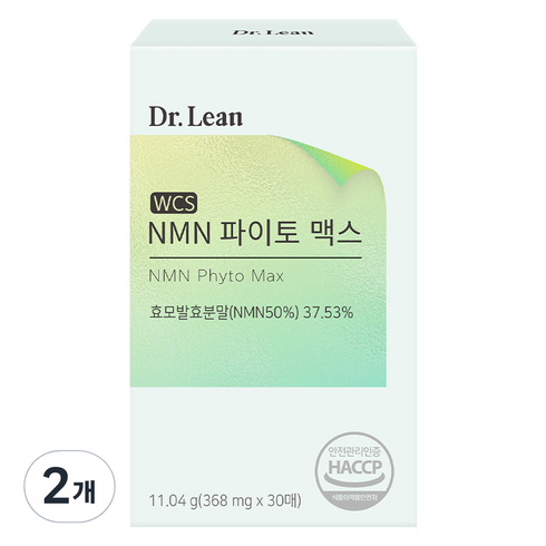 닥터린 NMN 파이토 맥스 효모발효분말 필름 30p, 11.04g, 2개