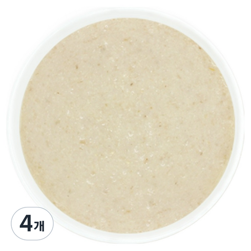 짱죽 실온 이유식 7개월부터 초기 묽은죽, 140g, 4개, 혼합맛(닭가슴살/느타리버섯)