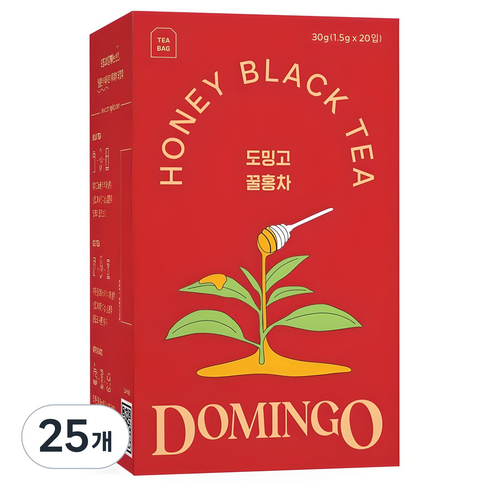 도밍고 꿀홍차, 1.5g, 20개입, 25개