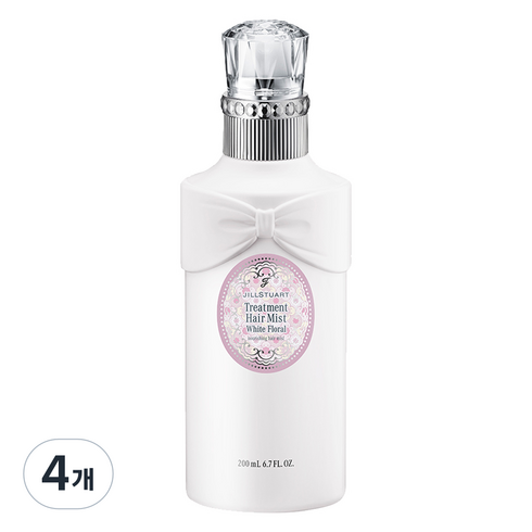 질스튜어트 화이트 플로럴 트리트먼트 헤어 미스트, 200ml, 4개